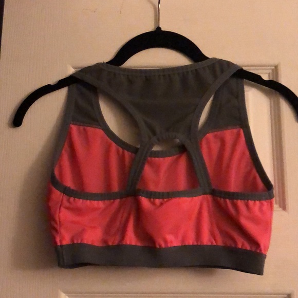 Pink & Gray Sports Bra - Picture 2 of 2